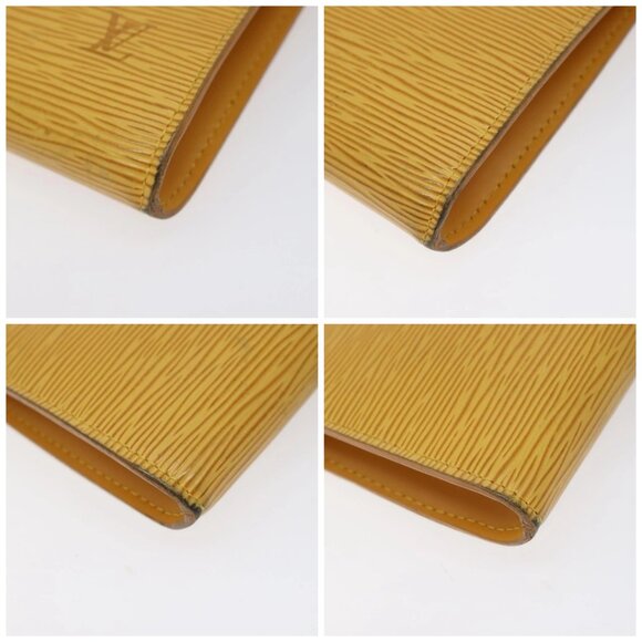 LOUIS VUITTON Epi Pochette Accessoires Pouch Yellow - Picture 15 of 15